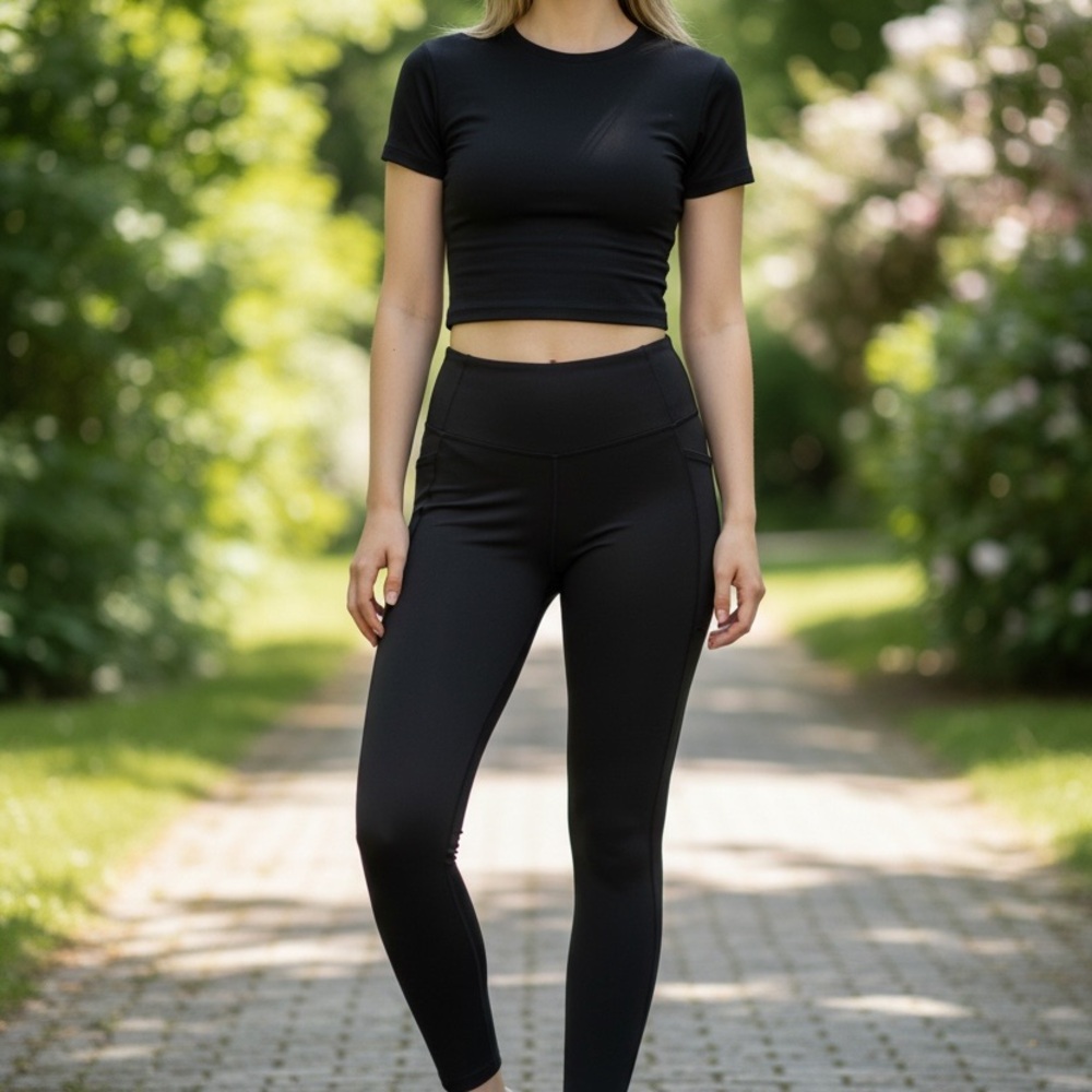 Halara High-Waist Black Women's Active Leggings XL